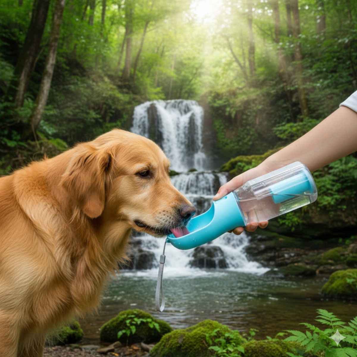 Trizzona™ TrailSip - Portable Water & Treat Bottle