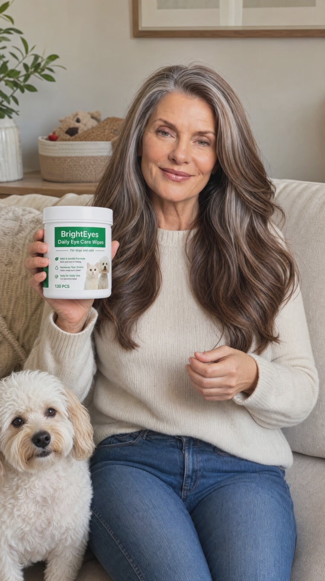 Trizzona™ BrightEyes Daily Eye Care Wipes
